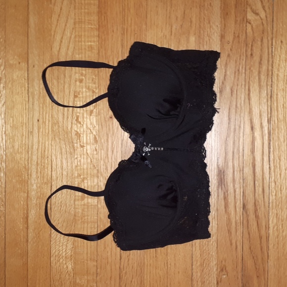 Material girl black skull detail bra 34C - Picture 4 of 5